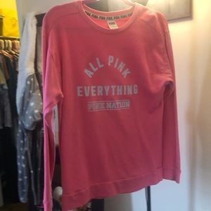 Long sleeve pink shirt